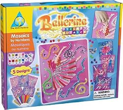 Orb Factory Sticky Mosaics: Ballerina [Toy]