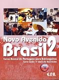 Novo Avenida Brasil 2: Brasilianisch - Portugiesisch. Lehrbuch mit integriertem Übungsbuch