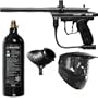 09 Spyder Victor Paintball Gun Marker Package - Black