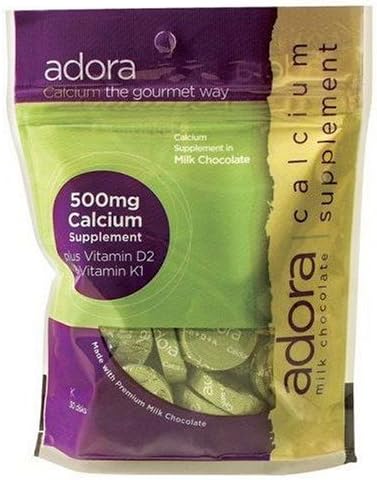 Adora Milk Chocolate Calcium, 30 CT