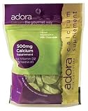 Adora Calcium Supplement - Milk Chocolate By Adora [30 Chewable Disks]