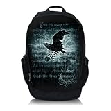 Alchemy Gothic Nevermore 15" Back Pack