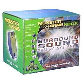 Monster Game XG SSGS-500 5.1 Surround Speaker System for X-Box