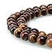1 Strand Adabele Natural Gold Yellow Tigers Eye Healing Gemstone 6mm Round Loose Beads Gem Stone Spacer (58-62pcs) for Craft Jewelry Making GS12-6