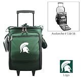 Michigan State University Avalanche Picnic Cooler - Hunter Green Digital Print