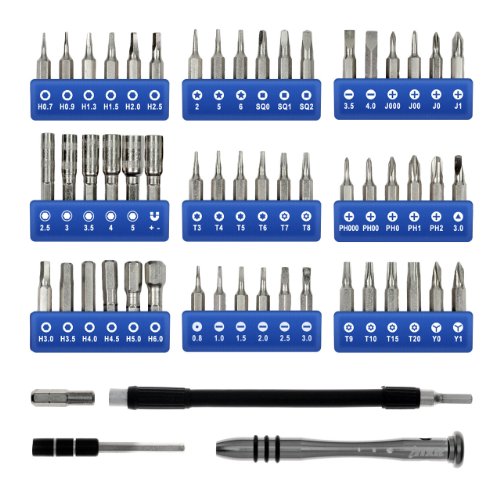 iFixit 54 Bit Kit Phillips Torx Security Pentalobe JIS TriPoint