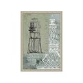 Minot's Ledge Lighthouse by Thomas Cathey- 38.5x26.5"
