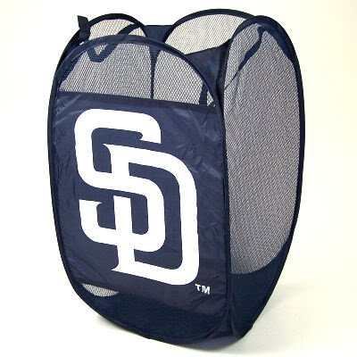 SAN DIEGO PADRES PORTABLE POP-UP LAUNDRY HAMPER!