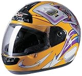 NEW VCAN MAX603 Full Face Motorcycle Helmet AX Yellow M