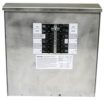 Hot Sale GenTran R301060 30-Amp 10-Circuit Outdoor Generator Transfer Switch for Generators up to 7500 Watts