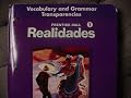 Vocabulary & Grammar Transparencies Realidades Level 1