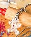 Choice Crystal Collection gingerbread man design key chain favors