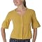 Juniors' Xhilaration® Tiered Cardigan - Mineral Yellow