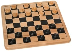 Cardinal Solid Wood Checkers