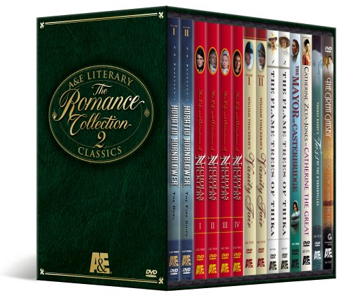A&E Literary Classics - The Romance Collection 2 Megaset (Horatio Hornblower / Nicholas Nickleby / Vanity Fair / The Flame Trees of Thika / The Mayor of Casterbridge / Tess of the D'Urbervilles / The Great Gatsby)