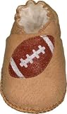 Tibet PLATEAU soft sole infant leather baby shoes with FLEECE football