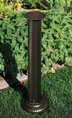 Roman Sundial Pedestal- Bronze