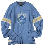 San Diego Chargers Vintage Long Sleeve Appliqu&Atilde;�&Acirc;&copy; Jersey Crew