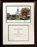 Scholar Baylor Bears NCAA 18 x 24 Framed Limited Edition Lithograph with Diploma Opening