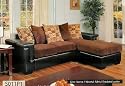 2 pcs Sectional Modern Fabric Sofa Set, Item#BQ-S011P1
