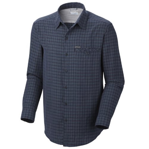 Columbia Men's Declination Trail L/S Shirt NAVY M On Sale