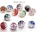 Hybeads 58-470 50pcs/lot Gradient Colorful 10mm Crystal Multi Shamballa Beads Pave Clay Dico Ball for Shamballa Bracelet Necklace