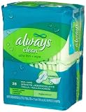 Always Clean Super Ultra Thin Pad With Flexi-wings And Wrapped Wipe, 28-Count Packages (Pack of 6)