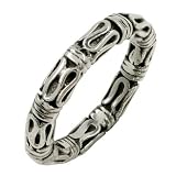 Sterling Silver Ring Bali Rope