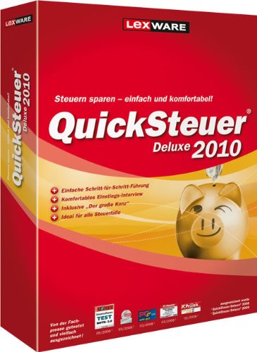 QuickSteuer Deluxe 2010 (für Steuerjahr 2009)