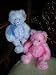 Stuffed Purple Souffle Bear 15