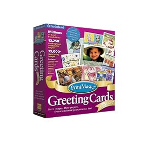 PrintMaster Greeting Cards Deluxe by Broderbund