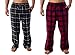 Men's (2-pack) Cotton Flannel Pajama Pant with pockets