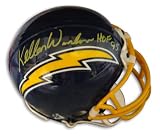 Kellen Winslow San Diego Chargers Autographed Throwback Authentic Mini Helmet with ''HOF 95'' Inscription