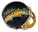Kellen Winslow San Diego Chargers Autographed Throwback Authentic Mini Helmet with ''HOF 95'' Inscription