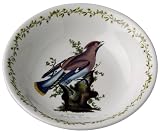 Portmeirion Birds of Britain Earthenware 5-1/2-Inch Individual Fruit Salad Bowl, Set of 6