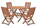 Cotswold Outdoor Dining Set with FSC Certified Eucalyptus Wood (5 Pieces)