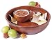 Lipper Cherry Collection Chip &amp; Dip Set with Ceramic Bowl