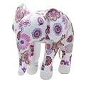 Color Zoo Ellis the Elephant Stuffed Animal - Flower Power