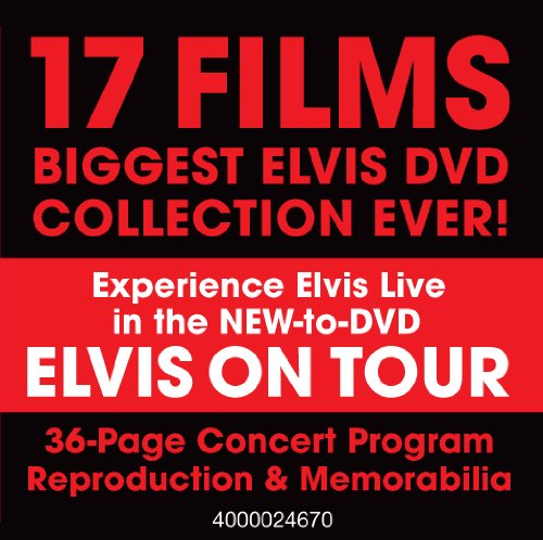 Elvis 75th Anniversary DVD Collection (17 Films including Elvis on Tour / Jailhouse Rock / Viva Las Vegas / It Happened at the World's Fair and This Is Elvis) image