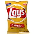 Lay's Potato Chips Regular, 1.5-Ounce Large Single Serve Bags (Pack of 64)