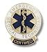 Prestige Medical Emblem Pin, Emergency Medical Technician, Certified