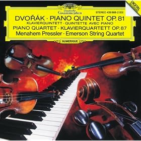 Dvor�k: Piano Quintet, Op. 81 / Piano Quartet, Op. 87