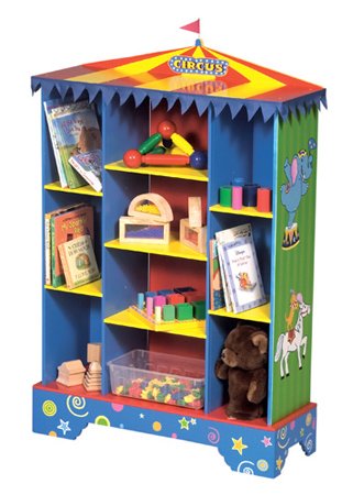 3-Ring Circus Book Shelf