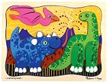 Melissa and Doug Prehistoric Pals - Layered Wood Puzzles
