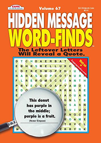 Hidden Message Word Finds Volume 67