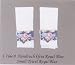 Reutter Porcelain Miniature Blue Royale Hand Towel