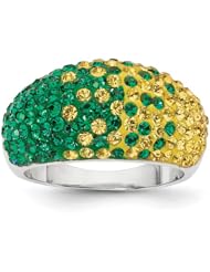 Sterling Silver Swarovski Elements Eugene Spirit Ring