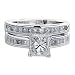 2.10 CT DIAMOND PRINCESS RING CERTIFIED D VS2