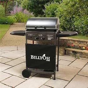 BillyOh Gas BBQ - Tasman 300 Hooded 2 Burner Gas Barbecue (BBQ) Inc Cover, Hose & Regulator