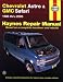 Chevrolet Astro & GMS Safari Mini-Vans Automotive Repair: 1985 Thru 2005-based on a Complete Teardown and Rebuild
